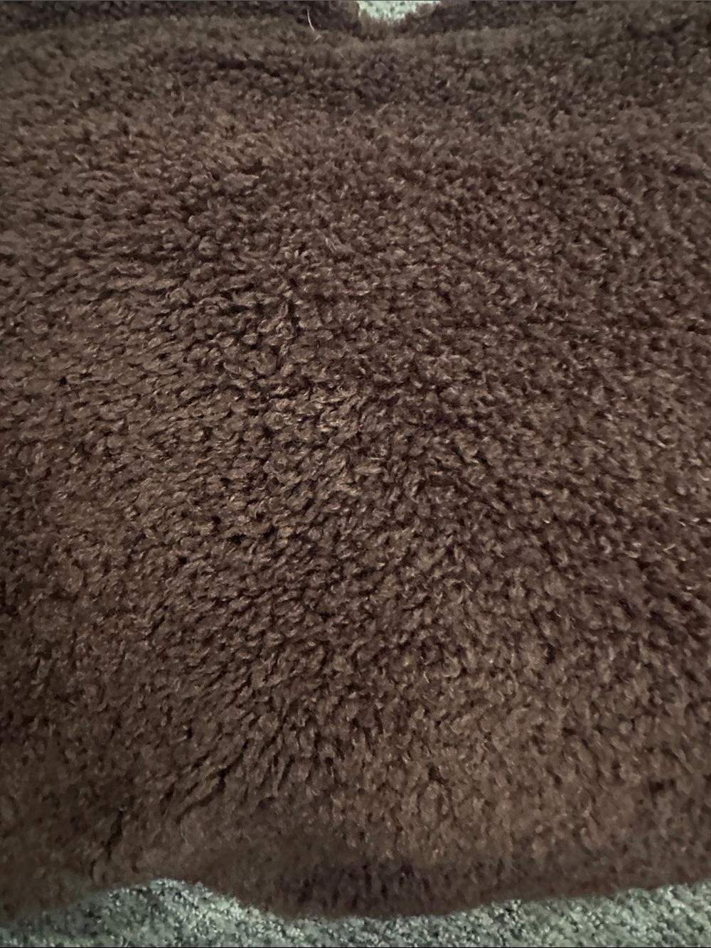 Beyond Yoga Chocolate Brown Sherpa Zip Hoodie - Picture 4 of 7